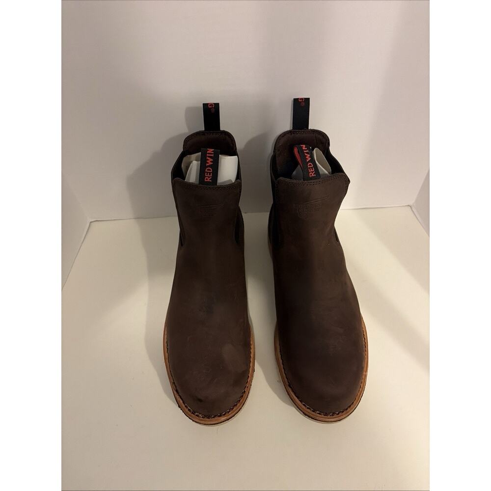 Red Wing Traction Tred Lite Men’s 5-inch Safety Toe Chelsea 2446 Size 13D - Picture 9 of 12